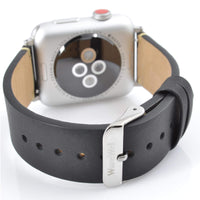 WareWel Apple Watch Compatible Genuine Crazy Horse Leather Replacement Strap ,