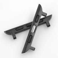 WareWel Black Apple Watch Adapter Connectors Fit 20mm Watch Bands and 38 and 40mm Apple Watch Case ,