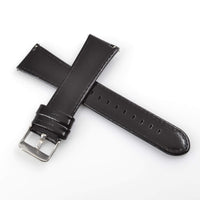 WareWel Genuine Leather Replacement Watch Strap with Quick Release ,