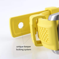 WareWel Premium FKM Rubber Replacement Watch Strap with Quick Release and Locking Eyelet ,