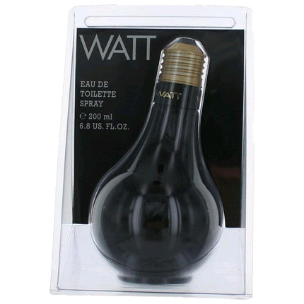 Watt Black by Cofinluxe, 6.8 oz Eau De Toilette Spray for Men ,