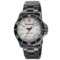 Wenger 0641.107 Men's Sea Force Gunmetal Ion Plated Grey Dial Swiss watch ,