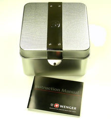Wenger 70891 Men's Swiss Made Chronograph Rubber Strap Watch