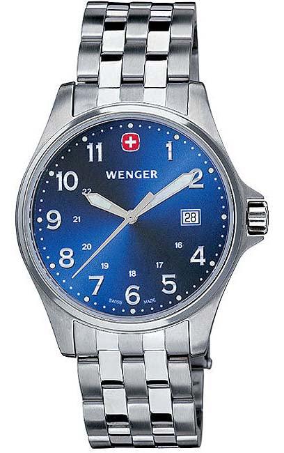 Wenger 72788 Men's Swiss Made TerraGraph Stainless Steel Watch ,