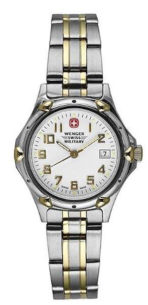 Wenger 79169 Women's TT White Dial Swiss Military Watch ,