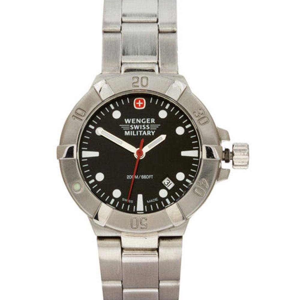 Wenger Swiss Military Watch‎ Women\'s Stainless Steel 200M Water Resistant Wenger Swiss Military Vintage 90 main image 3