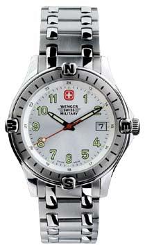 Wenger 79928 Men's Swiss Made Traveler Stainless Steel Watch ,