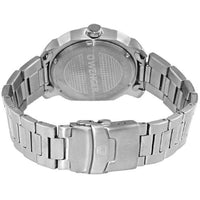 Wenger Men's Quartz Watch - Edge Index Blue Dial Silver Steel Bracelet | 01.1141.112 ,