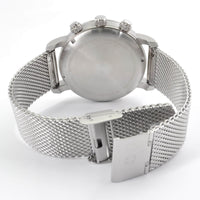 Wenger Men's Quartz Watch - Urban Classic Blue Dial Stainless Steel Mesh Bracelet | 01.1743.107 ,