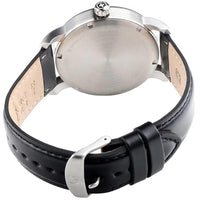 Wenger Men's Quartz Watch - Urban Classic Date Black Dial Leather Strap | 01.1741.110 ,