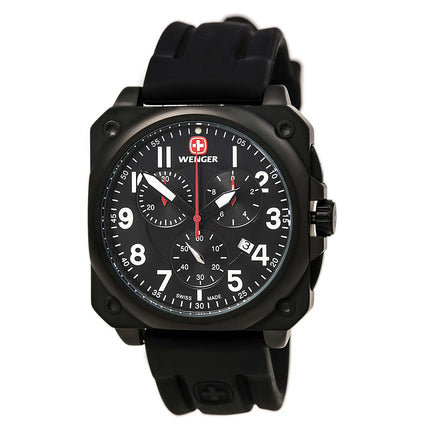 Wenger Men's Swiss Made AeroGraph Cockpit Chronograph 77010 ,