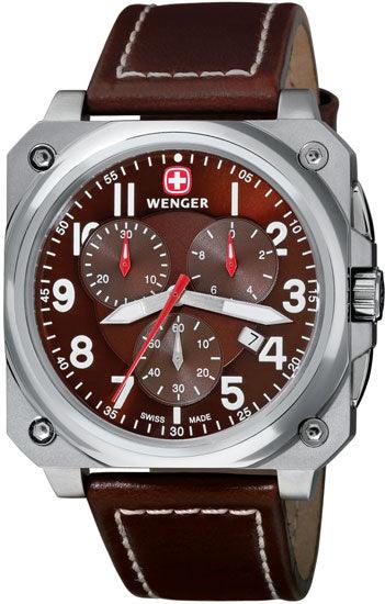 Wenger Men's Swiss Made AeroGraph Cockpit Chronograph 77014 ,