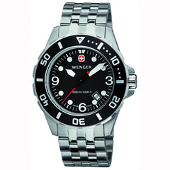 Wenger Men's Swiss Made AquaGraph 1000 Meter Deep Diver 72236
