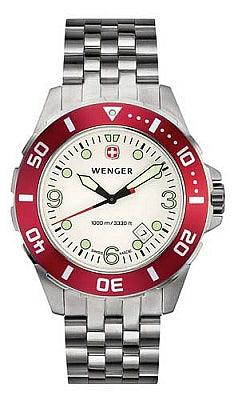 Wenger Men's Swiss Made AquaGraph 1000 Meter Deep Diver 72239 ,