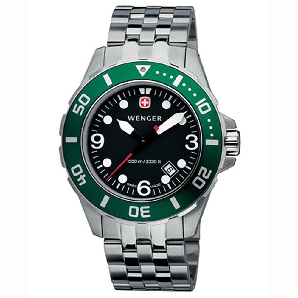 Wenger Men's Swiss Made Aquagraph 1000M Watch 72227