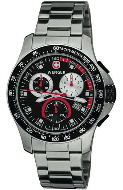Wenger Men's Swiss Made Battalion Field Chronograph Watch 70798 ,