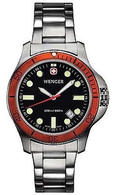 Wenger Men's Swiss Made Battalion III Dive Watch 72347 ,