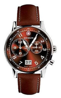 Wenger Men's Swiss Made Commando Dual Time Zone Watch 74714 ,