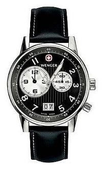 Wenger Men's Swiss Made Commando Dual Time Zone Watch 74715 ,