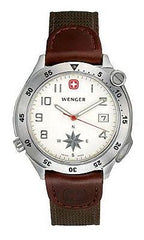 Wenger Men's Swiss Made Swing-out Compass Watch 70370