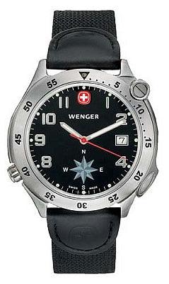 Wenger Men's Swiss Made Swing-out Compass Watch 70375 ,