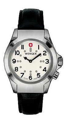 Wenger Men's Swiss Made TerraGraph Braille Watch 72345 ,