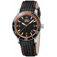 Wenger Men's Watch and LED Flashlight Set Roadster Black Strap 01.1841.201C.FL ,