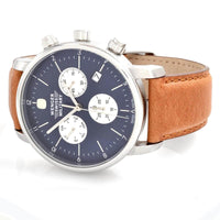 Wenger Swiss Military Men's Watch - Urban Classic Blue/Silver Dial | 01.1743.201S ,