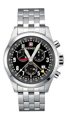 Wenger Terragraph Dual Time Power Reserve Watch 72756 ,