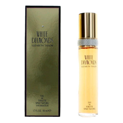 White Diamonds by Elizabeth Taylor, 1.7 oz Eau De Toilette Spray for Women ,