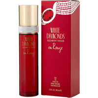 White Diamonds En Rouge by Elizabeth Taylor, 3.3 oz Eau De Toilette Spray for Women ,