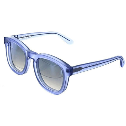 Wildfox Women's Sunglasses - Classic Fox Deluxe Blue Lens | CLAFDEL-SMBL-50-12-145 ,