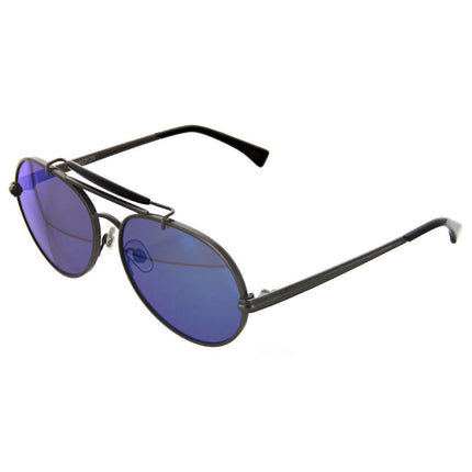 Wildfox Women's Sunglasses - Goldie Deluxe Blue and Gunmetal | GODEL-BGNM-56-14-135 ,