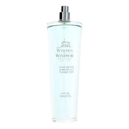 Woods of Windsor Blue Orchid & Water Lily by Woods of Windsor, 3.3 oz Eau De Toilette Spray for Women Tester ,