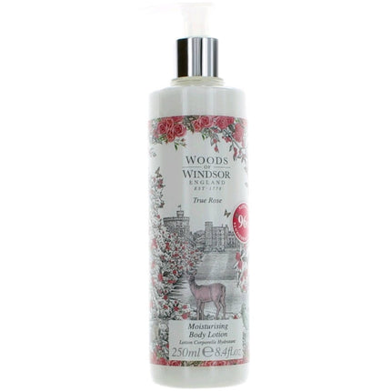 Woods Of Windsor Women's Moisturising Body Lotion - True Rose Floral Scent, 8.4 oz ,