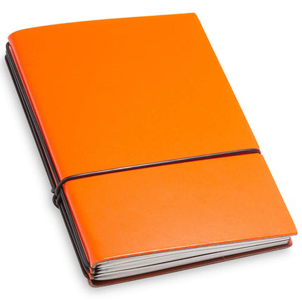 X17 Leather Notebook - A6 Bonded Plain, Squared and Lined, White, 3 Inlays | 1-406-3W ,