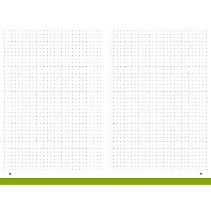 X17 Notebook Refills - A5 White, Pack of 2, Dotted | 1-171D+ ,