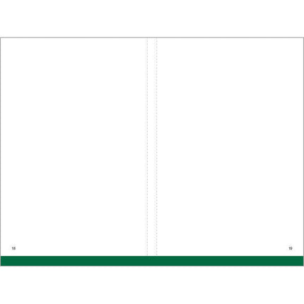 X17 Notebook Refills - A6 White, Pack of 2, Plain | 1-170+ ,