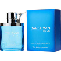 Yacht Man Blue by Myrurgia, 3.4 oz Eau De Toilette Spray for Men ,