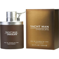 Yacht Man Chocolate by Myrurgia, 3.4 oz Eau De Toilette Spray for Men ,