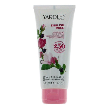 Yardley English Rose by Yardley of London, 3.4 oz Nourishing Hand Cream for Women ,