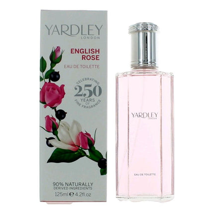 Yardley English Rose by Yardley of London, 4.2 oz Eau De Toilette Spray for Women ,