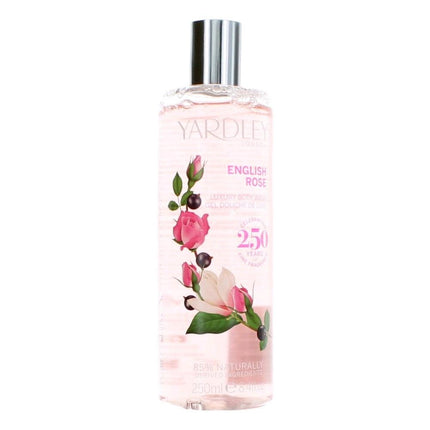 Yardley English Rose by Yardley of London, 8.4 oz Luxury Body Wash for Women ,