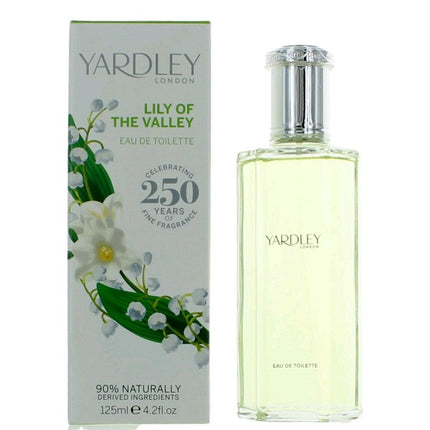 Yardley Lily of the Valley by Yardley of London, 4.2 oz Eau De Toilette Spray for Women ,