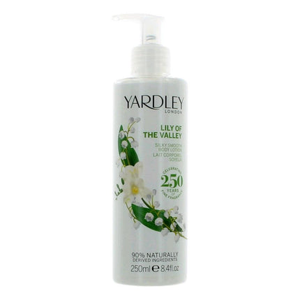 Yardley Lily of the Valley by Yardley of London, 8.4 oz Body Lotion for Women ,