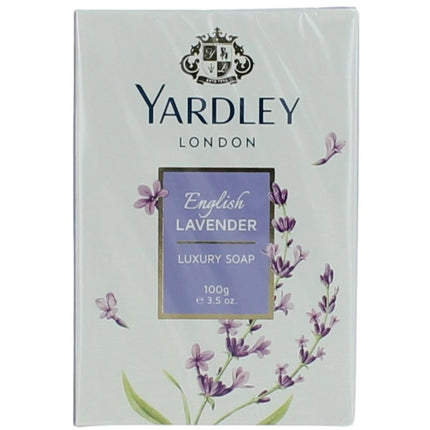 Yardley of London Women's Luxury Soap - English Lavender Sensory Journey, 3.5 oz ,
