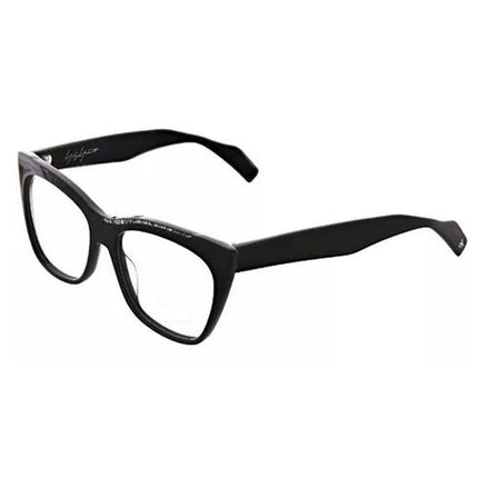 Yohji Yamamoto Unisex Eyeglasses - Black Acetate Frame 54mm | 1030-019-54-16-145 ,