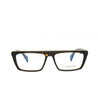 Yohji Yamamoto Unisex Eyeglasses - Brown Frame Demo Lens | YOHJI YAMAMOTO 1045 169 ,