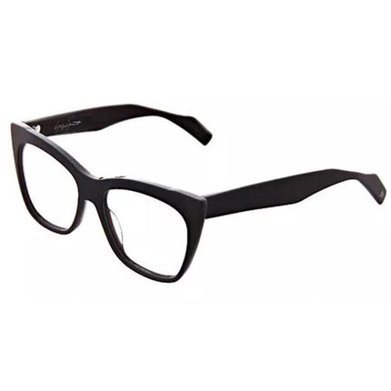 Yohji Yamamoto Unisex Eyeglasses - Purple Acetate Cat Eye Frame | 1030-771-54-16-145 ,