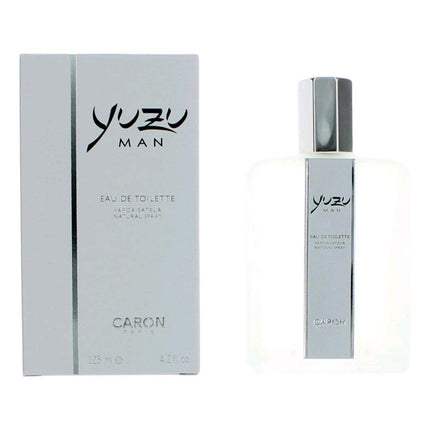 Yuzu Man by Caron, 4.2 oz Eau De Toilette Spray for Men ,
